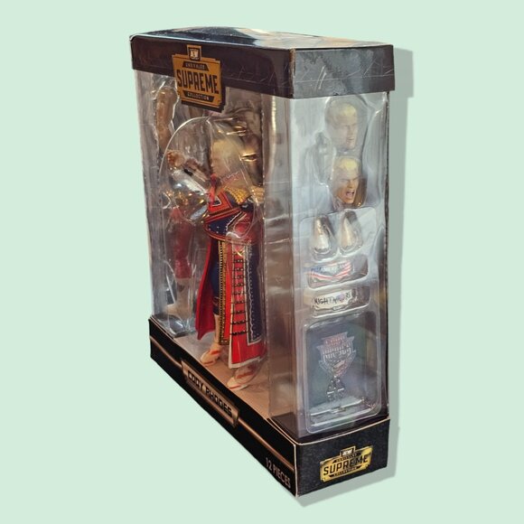 AEW Unrival Supreme Collection 1 Cody Rhodes Action Figure (Limited Edition) - Picture 5 of 11